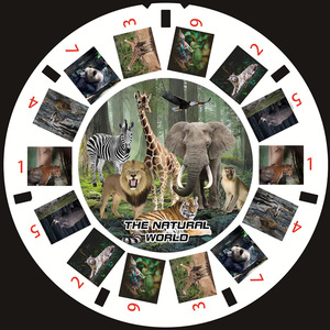 Hot bán 3D hình ảnh người xem tùy chỉnh Reels giáo dục đồ chơi kính thiên văn hình dạng phiêu lưu đồ chơi ảnh người xem cho trẻ em - Product Image 5