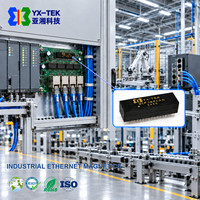 YXtech YX-3601-AG 100/1000BASE-T Network Transformer Sesuai RoHS 36 Pin DIP Through Hole untuk Router Broadband dan Papan LAN
