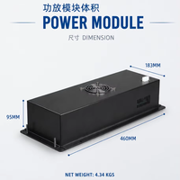 Module d'amplificateur de plaque pour subwoofer audio professionnel 1000W, amplificateur de haut-parleur actif 4 ohms pour système PA 15-18 pouces