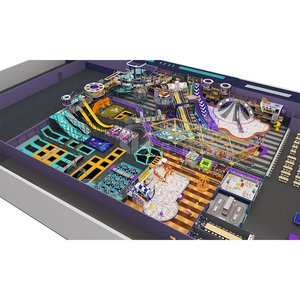 Équipement de terrain de jeux, jeux de rôle pour enfants, thème sportif, terrain de jeux intérieur pour enfants - Product Image 1