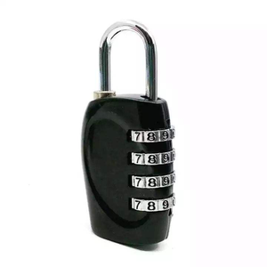 <span class=keywords><strong>Cadenas</strong></span> en alliage de zinc à 4 chiffres en gros avec <span class=keywords><strong>code</strong></span> numérique pour la sécurité et les voyages - Product Image 1