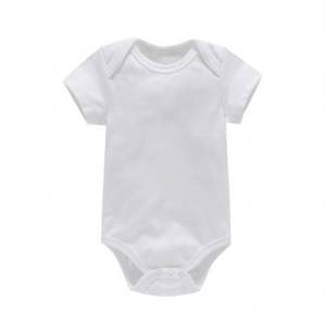 Venta al por Mayor <span class=keywords><strong>de</strong></span> Monos <span class=keywords><strong>de</strong></span> Color Sólido Personalizables, 100% Algodón, Ropa para Niñas <span class=keywords><strong>de</strong></span> 0 a 3 <span class=keywords><strong>Meses</strong></span>, Productos para Bebés Recién Nacidos - Product Image 3