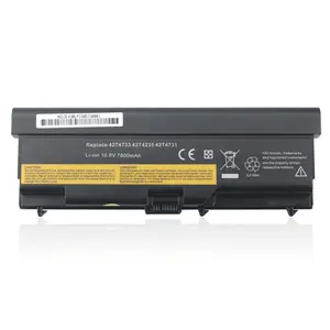 Replacement laptop battery for Lenovo 42T4731 42T4733 42T4235 TP T430 T530 6600 mAh 9-cell
