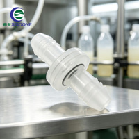Valve unidirectionnelle en PP de qualité alimentaire pour machine à boissons, anti-âge, anti-fuite, pour traitement de l'eau avec petit générateur d'ozone
