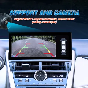 Zlh 10.25 Android 12 màn hình cảm ứng xe Carplay tự động cho Lexus NX 200t 300h 2015 2016 2018 2020 đài phát thanh Video Xe GPS navigation