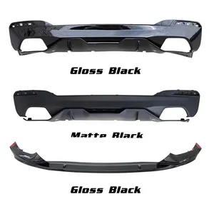 Aero Kit M Penutup Cermin Spoiler Rok Samping Difuser Belakang Kinerja M Bibir Depan Kisi Depan untuk BMW 5 Seri G30 G38