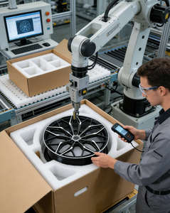 Rines de Aleación de Aluminio 19X8.5, Aplicables a la Versión Modificada, Recubrimiento Negro Brillante Completo, Gran Venta en Existencia - Product Image 4