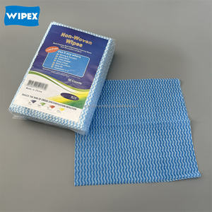 Panni per Pulizia in Fibra di Viscosa Leggeri, 50 Pezzi, Panni Asciutti Monouso per Cucina, Piegati in 1/4 - Product Image 1