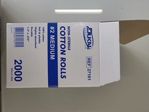 Accessori Medici Assorbenti, Rotoli di Cotone Emostatico Dentale Certificati CE, Non Sterili, Classe I, Bianchi, Scadenza 3 Anni - Product Image 4