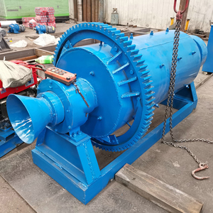 Molino de Bolas Horizontal Pequeño Óptimo para Pulverización de Oro y Molienda de Polvo de Piedra con Motor Central y Componentes de Engranajes y Rodamientos - Product Image 3