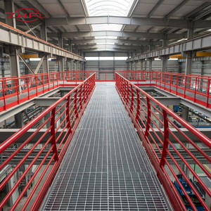 Heavy 150mm Wire Gutter Anti-Skid Compound Steel Grating Lattice Walkway Canal Channel Hot Reinforcing Pattern for Floor - Product Image 4