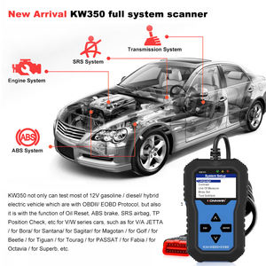 Konnwei-herramienta de diagnóstico de coche, Sistema completo obd ii, escáner obd2 para <span class=keywords><strong>VAG</strong></span> ABS SRS TPS, reinicio de aceite, sistema de transmisión directo de fábrica - Product Image 6