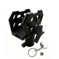 Support de trépied en alliage d'aluminium pour tir, adaptateur de fixation tactique avec filetage 3/8 pouces pour la chasse et le tir en extérieur