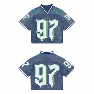 2025 New College American Football Stitched Breathable Customizable <b>Plus</b> <b>Size</b> Quick Dry Sleeveless Men's Jerseys Best Quality - Product Image 1