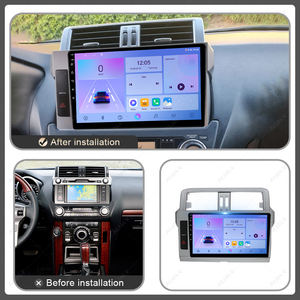 Marco de Radio Android para Auto a Buen <span class=keywords><strong>Precio</strong></span> para <span class=keywords><strong>TOYOTA</strong></span> PRADO <span class=keywords><strong>Land</strong></span> <span class=keywords><strong>Cruiser</strong></span> Prado, Marco para Panel de Tablero, Panel de Fascia para Auto - Product Image 5