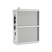 Mini PC Industrial sin Ventilador con Procesador Quad Core J1900, Puertos Ethernet Duales y Múltiples Interfaces Seriales para Control de Automatización
