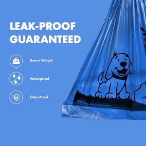 Factory Price Extra Thick Strong Poop <b>Bags</b> for <b>Dogs</b> Per Roll Leak-Proof 9 X 13 Inches Guaranteed Biodegradable <b>Bag</b> Easy to <b>Carry</b> - Product Image 5