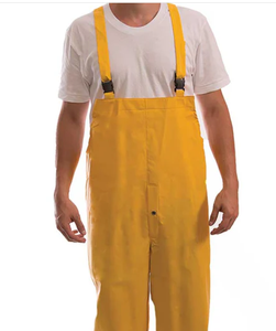 Heavy Duty Yellow Polyvinyl Chloride Polyester <b>Poncho</b> Outdoor Hiking Mining Construction Long Lasting Thick Rain <b>Poncho</b> Custom L - Product Image 2