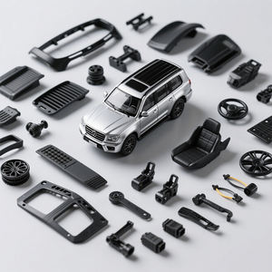 Moulage par injection plastique Moule pour pare-chocs Pièce automobile Nylon Pa66 ABS PC Moule Fabricant Moule par injection - Product Image 1