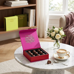Wholesale Custom Logo Printed Paper Chocolate <b>Box</b> Packaging For Valentine <b>Sweets</b> Luxury Magnetic Chocolate <b>Box</b> - Product Image 1
