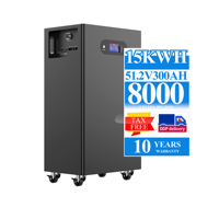 Batterie solaire au lithium verticale Avepower 51,2 V 10 kWh 15 kWh, pack de batteries 48 V 200 Ah 280 Ah 314 Ah LiFePO4, système de stockage d'énergie domestique