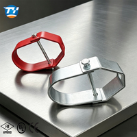 Support de tuyau à fourche UTT30 de taille standard, de 1/2 à 12 pouces, composant galvanisé pour tuyau de circulation d'arrosage en usine