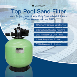 <span class=keywords><strong>Filtre</strong></span> à <span class=keywords><strong>sable</strong></span> commercial robuste de 70 m³/h avec système de rétrolavage automatique et structure renforcée pour aquarium - Product Image 4
