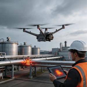 โดรน Matrice 4D 4TD สำหรับผู้เริ่มต้น ความแม่นยำสูง สำหรับการทำแผนที่ ความปลอดภัยสาธารณะ ส่งภาพผ่าน GPS กล้อง 4K พับเก็บได้ พร้อมรีโมทคอนโทรล - Product Image 2