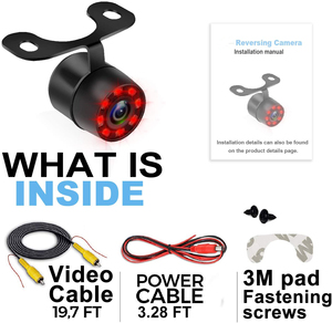 Sao lưu máy ảnh xe phía trước/Bên/Phía sau xem máy ảnh không thấm nước đảo ngược máy ảnh IR đêm tầm nhìn phía sau xem máy ảnh hướng dẫn đậu xe dòng - Product Image 6