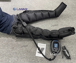 LANNX LQ-01 Masajeador eléctrico de piernas de gran venta, botas de recuperación por compresión de aire, masajeador de piernas, producto de masaje profesional - Product Image 2