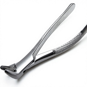 Forceps d'extraction des dents du bas (dents de sagesse) Fig. 79 Pinces chirurgicales dentaires manuelles pour molaires en acier inoxydable, instrument autoclavable - Product Image 1