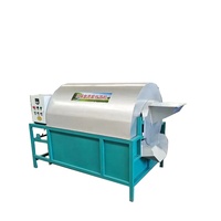 Petite machine automatique multifonctionnelle pour la torréfaction des noix, moteur pour soja, maïs, légumes, blé - Acier inoxydable 304, 110V/220V/380V