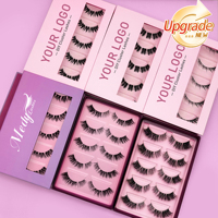 Kit d'extensions de cils Medylash 80D & 100D Super Épais et Volumineux, Courbure D, avec Étiquette Privée, Kit de Clusters de Cils, Logo Personnalisé