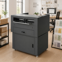 Máquina de Corte de Etiquetas de Formato Grande Boway 600 Suc Pro B, 600 mm, Cabezal Doble, Alimentación Automática, Cortadora de Etiquetas, Plotter, Gabinete, CCD