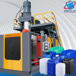 Machine d'extrusion-soufflage MIRACLE à bas prix pour fûts en plastique HDPE de 25L et 50L, et fûts PC de 5 gallons, avec extrusion automatique - Product Image 1