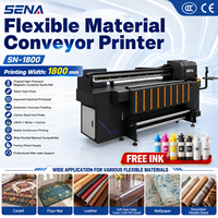 Impresora UV de rollo a rollo 1800, máquina de impresión de gran formato para materiales flexibles, impresora UV de rollo para vinilo, PVC, pegatinas y película PET