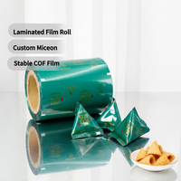 Rouleau d'emballage laminé PE personnalisé de qualité alimentaire, résistant à l'humidité, pour l'emballage du sucre et des aliments, durable