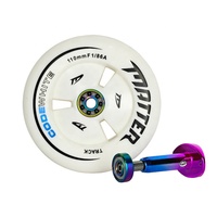 Roues de patinage à roulettes professionnelles pour piste de vitesse, Roller Mater Gi3, Ruedas Patines En Inea De Materia, Roues de patinage 90/100/110mm