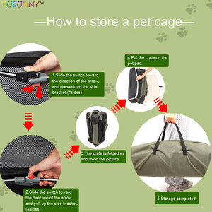 Tente pour animaux de compagnie Chien Maison <span class=keywords><strong>Cage</strong></span> Voyage Chien Caisse Extérieur <span class=keywords><strong>Cage</strong></span> Pet Carrier - Product Image 6
