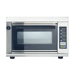 Commercial Bread Ovens Bakery Kitchen Equipment independent temperature control One Deck Pizza Electric Oven