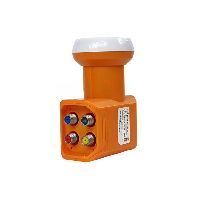 NEW TECHNOLOGY OEM STARCOM Ref.747504 Satellite TV Gain KU Band QUAD LNB Definition