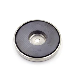 Alnico smco ferrite mounting magnets ndfeb round base magnets