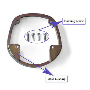 व्हेल की पूंछ हैंडल टिकाऊ आरवी ट्रेलर सुरक्षा लॉक कीलेस ब्लैक पाउडर कोटिंग फिनिश जस्ता मिश्र धातु आइसो901 प्रमाणित लॉक - Product Image 4
