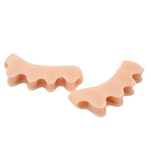 Separadores de dedos de gel Restaurar los dedos de los pies a la forma original Dedos Corrector Espaciadores <span class=keywords><strong>para</strong></span> <span class=keywords><strong>juanetes</strong></span> Superposición y ampollas - Product Image 4