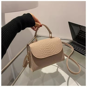 Bolso de Moda Popular para Mujer, Bolso de Hombro de Fieltro, Bolsos Simples de Color Sólido para Mujer - Product Image 5