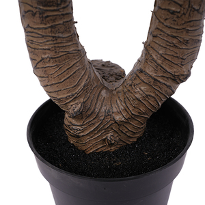 ต้นไซคาส รีโวลูต้า ประดิษฐ์จากพลาสติก ต้นไม้และพุ่มไม้บอนไซ ตกแต่งภายในและภายนอก ทนทานต่อการสัมผัสของน้ำ - Product Image 5