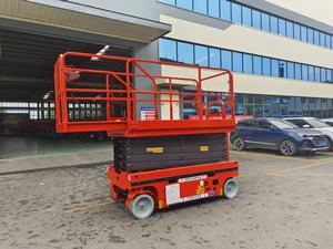 नई शैली xinchoye स्व-चालित इलेक्ट्रिक कैंची लिफ्ट प्लेटफॉर्म टेलीस्कोपिक कार्गो लिफ्ट रे-घुड़सवार मैन लिफ्ट 230 किलोग्राम क्षमता - Product Image 5