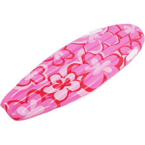 Flotador Inflable Ligero de PVC para Piscina con Diseño de Flores Rosas, 110x40cm, para Adultos - Product Image 1