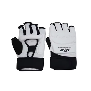 Guantes de Medio Dedo para Taekwondo y <span class=keywords><strong>Karate</strong></span>, Protección de Entrenamiento, Protector de Manos, Guantes de Boxeo para Sparring de Taekwondo - Product Image 3