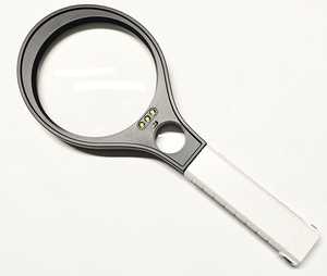 Loupe LED <span class=keywords><strong>2026</strong></span>, loupe en acrylique avec UV, loupe à double lentille - Product Image 1